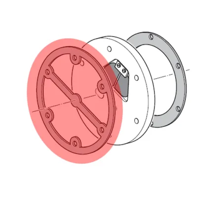 Прокладка 1 ступени Coltri MCH-6 #2.3