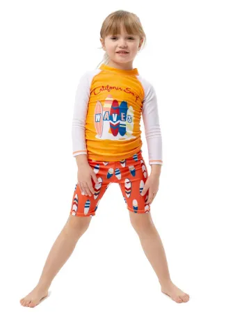 Детский комплект из лайкры Orange Surfing