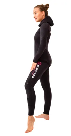 Гидрокостюм женский для фридайвинга Scorpena Water Flower-3 5 мм