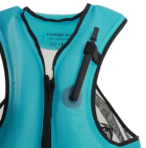 Жилет для сноркелинга взрослый синий