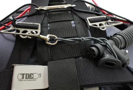 Sidemount TDE Titan Plus Grey 60 lb