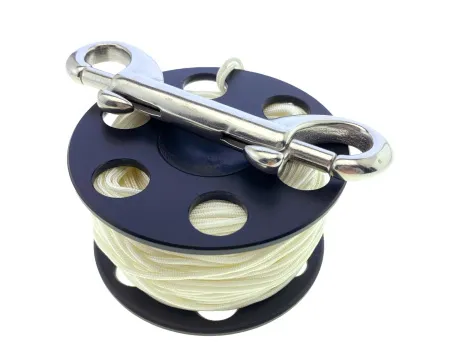 Катушка-шпуля скользящая без отверстия TDE с линем 37 метров