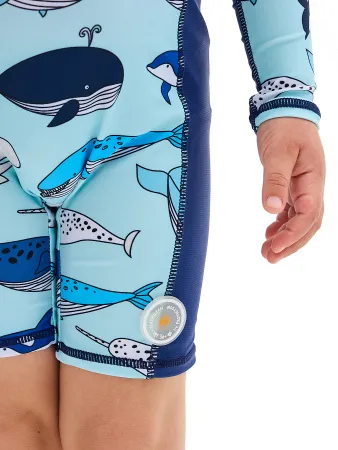 Детский гидрокостюм из лайкры Blue Whale