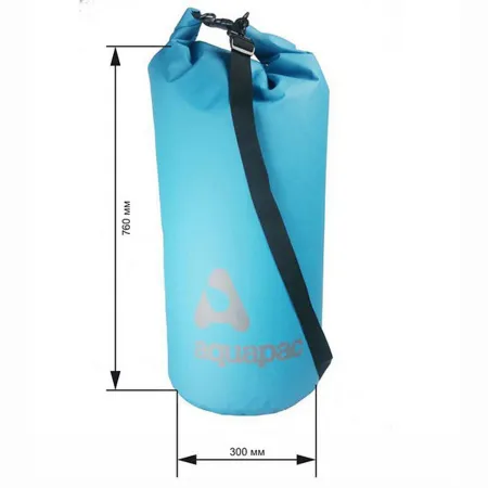 Гермомешок с плечевым ремнем Aquapac 738 Acid Blue 70 литров