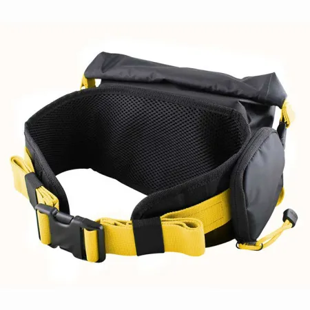Герметичная поясная сумка Overboard Black Yellow 2 литра