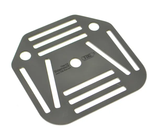 Пластина средняя TDE из титана толщиной 2 мм SDM 2.5