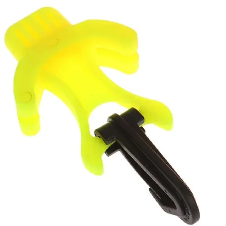 Держатель-заглушка для загубника с карабином флуоресцентный