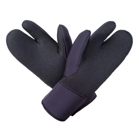 Рукавицы трехпалые Marlin Nord Ultraglide Black 7 мм