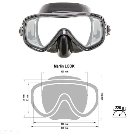 Маска Marlin Look Black