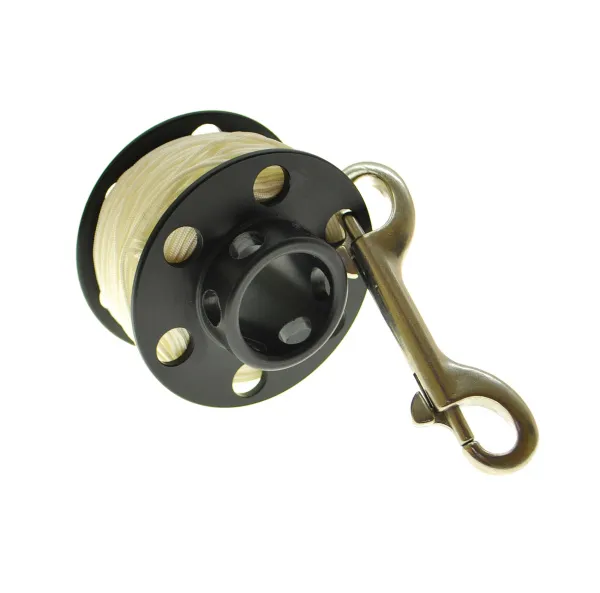Шпуля TDE Plus с карабином и линем 40 метров