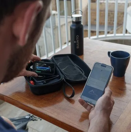 Компьютер Suunto Nautic текстильный ремешок