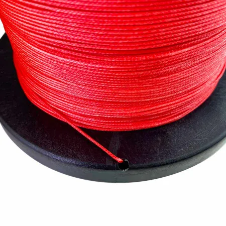 Линь высокопрочный Scorpena 1,3 мм красный (цена за 1 метр)