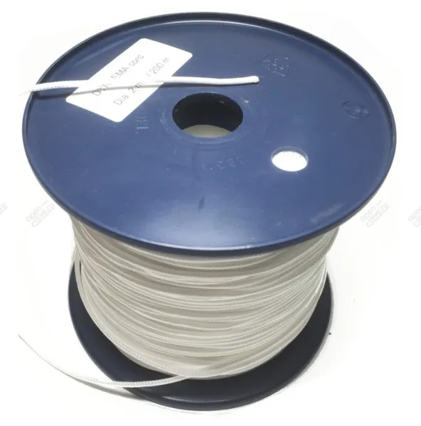 Линь Lanex Dyneema белый 2 мм нагрузка до 210 кг (цена за 1 метр)