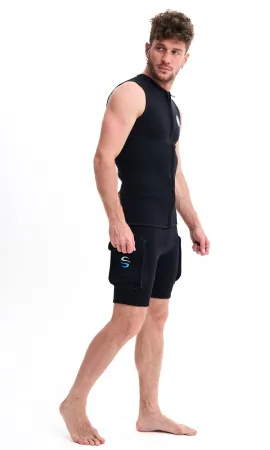 Жилет с молнией из неопрена Slinx 3 мм мужской