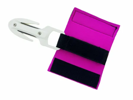 Чехол для стропореза на ручку фонаря TDE розовый