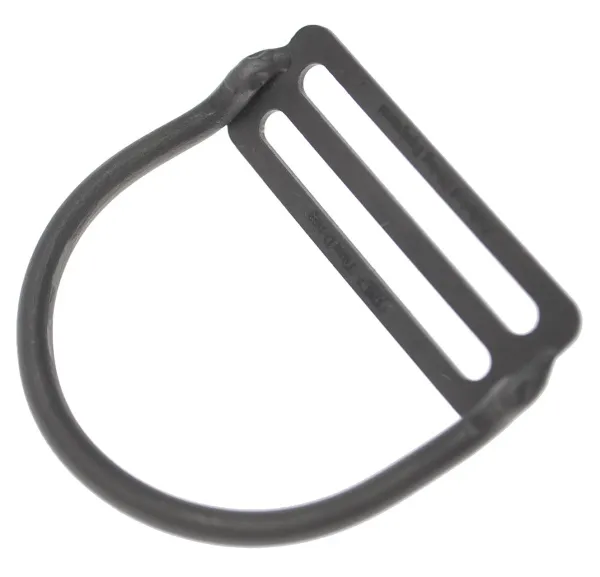 D-кольцо титановое на пластине TDE 2″ (50 мм) толщина 5 мм 30°