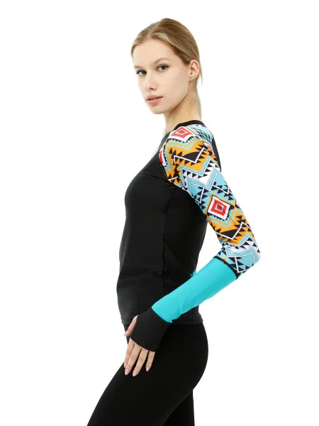 Футболка из лайкры Peru Green