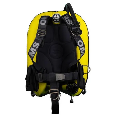 Компенсатор OMS DIR Deluxe SS Smart Steam Speed Yellow 32lb спинка нержавеющая сталь