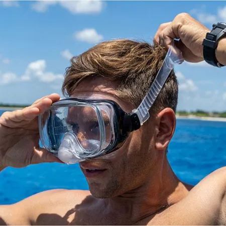 Комплект маска трубка в сумке Tusa UC-3325