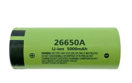 Аккумулятор Li-Ion 26650 Panasonic 5000 mAh с защитой 