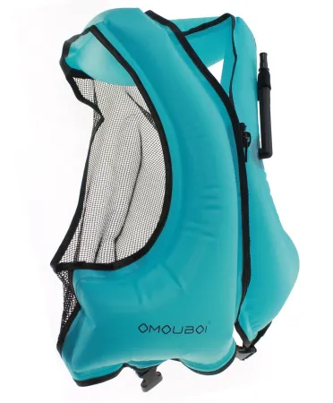 Жилет для сноркелинга взрослый синий