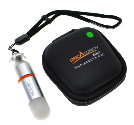 Проблесковый маячок Orca Torch Glow Tank SD01 синий