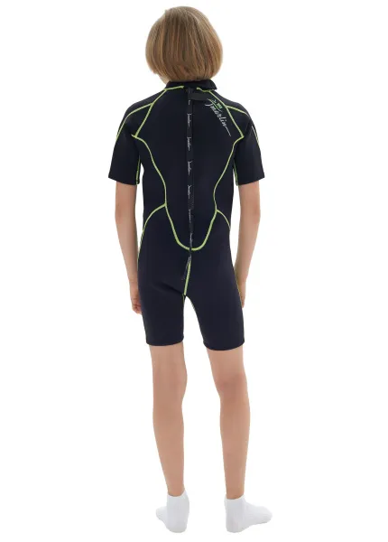 Гидрокостюм Marlin Malibu Junior черный с зеленым 2,5 мм Гидрокостюм Marlin Malibu Junior черный с зеленым 2,5 мм