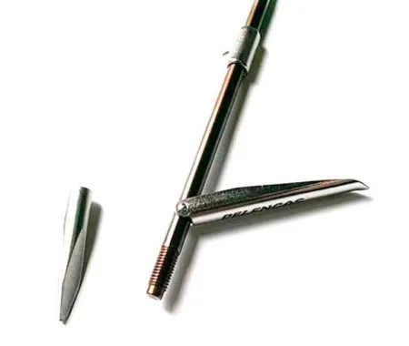 Гарпун Pelengas Magnum 55 Ø7 мм каленый в комплекте с наконечником и бегунком 