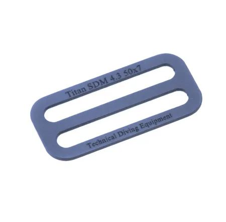 Стопор гладкий из титана TDE 2″ (50 мм) прорези 7 мм