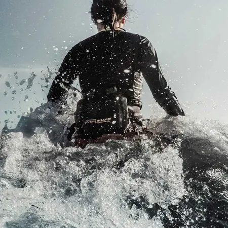 Герметичная поясная сумка Overboard Yellow 4 литра