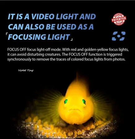 Подводный осветитель Weefine Smart Focus 2600 Люмен