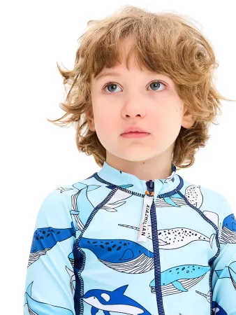 Детский гидрокостюм из лайкры Blue Whale