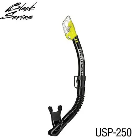 Комплект маска трубка в сумке Tusa UC-3125 Black Series