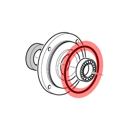 Уплотнительное кольцо NBR 70 (75,94х1,78) МСН6