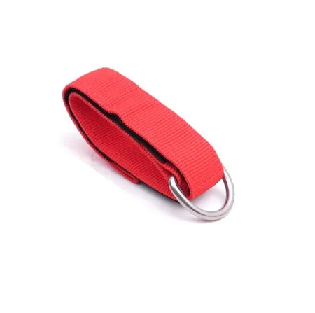 Страховочное крепление на руку с D-кольцом красное