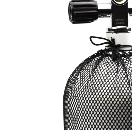 Баллон ALsafe в сборе стальной 12 литров 220 Bar с сеткой, вентилем и башмаком