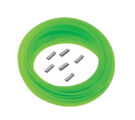 Монолинь 2 мм Salvimar ярко-зеленый 15 метров + 6 зажимов