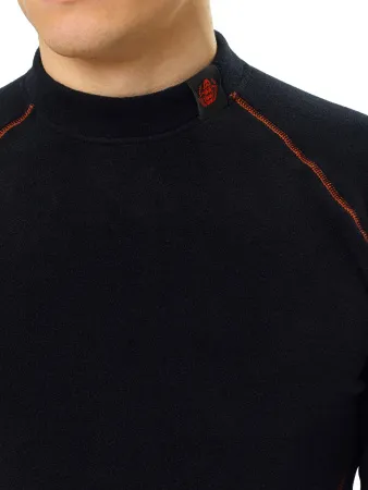 Утеплитель Frogman Polartec Black Orange 280 мужской кофта