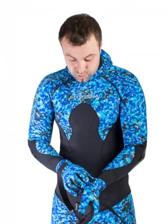 Гидрокостюм Scorpena C3 Blue Camo 1,5 мм размер S