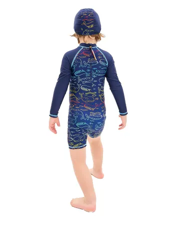 Детский гидрокостюм из лайкры Bright Whale