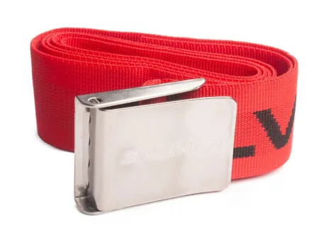 Пояс грузовой нейлоновый Salvimar с пряжкой из нержавеющей стали Red