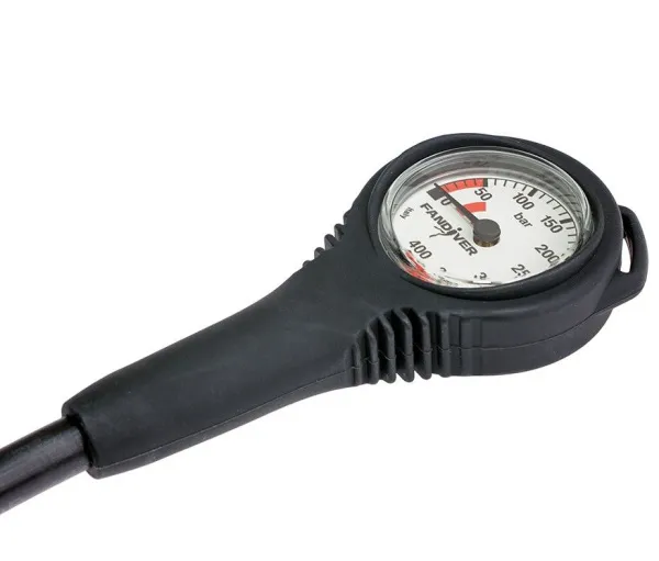 Манометр FanDiver Compact 400 Bar со шлангом 80 см
