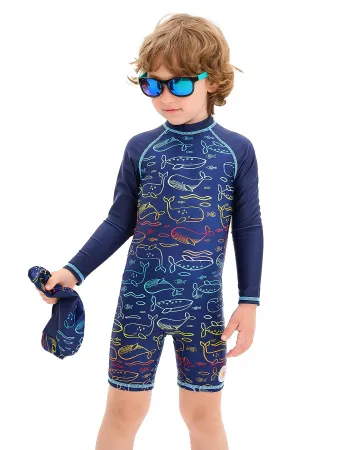 Детский гидрокостюм из лайкры Bright Whale