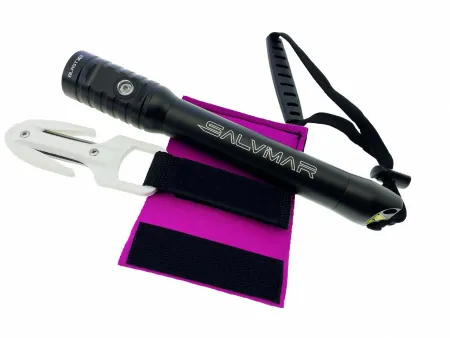 Чехол для стропореза на ручку фонаря TDE розовый