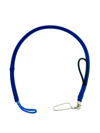 Амортизатор Neptonic Systems с карабином "Булавка" 65 см синий