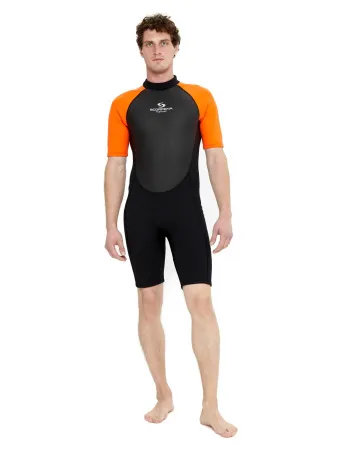 Гидрокостюм мужской Scorpena Hawaii Shorty 3 мм оранжевый