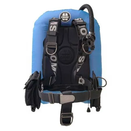 Компенсатор OMS DIR Deluxe SS Smart Steam Miami Blau 32 Lb спинка нержавеющая сталь