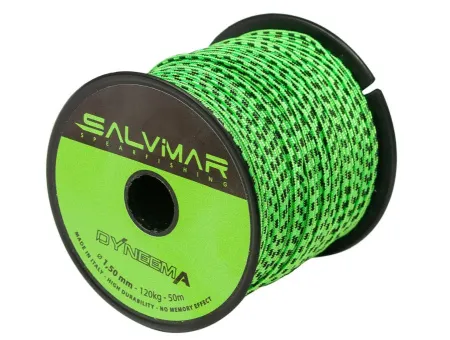 Линь Salvimar Dyneema, 1.5 мм нагрузка до 120 кг зеленый (цена за 1 метр) Линь Salvimar Dyneema, 1.5 мм нагрузка до 120 кг зеленый (цена за 1 метр)