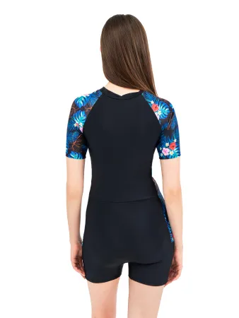 Костюм женский короткий из лайкры Blue&Red