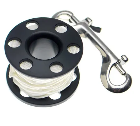 Шпуля с карабином и линем TDE 20 метров